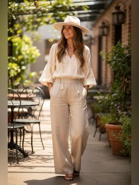 Forever 21 Studded Faux Leather Trim Fedora | New Without Tags